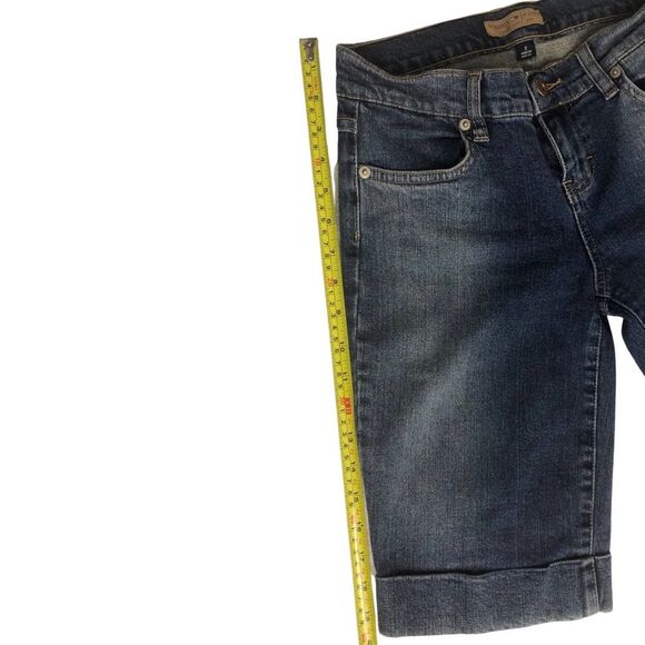 Tommy Jeans Size 3 Luy Luy Bermuda Denim Juniors Bermuda Cuffed Zipper Button - Picture 11 of 13